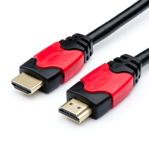  Kabel HDMI 1 m (Red/Gold, Paket)