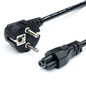 Netzkabel für Laptops 1.8 m (0.75 mm,  Eurostecker)