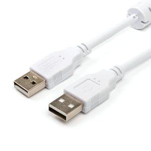 Kabel USB 1.8 m (Am <=> Am), weiẞ
