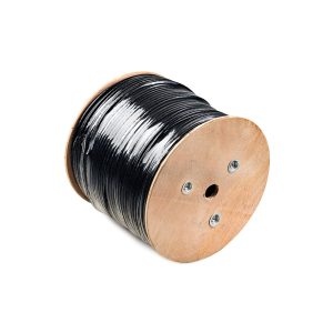 Twisted-Pair FTP cat 5E  Abschirmung (CCA, kabel 1.2 mm, 0.5 mm, 305 m)  äußere Dichtung