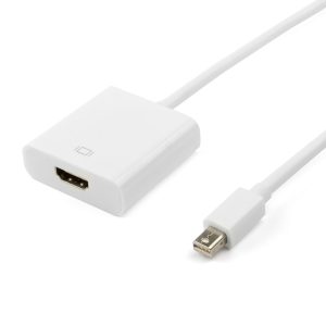 Adapter miniDisplayPort(m) -> HDMI(f), weiẞ, 0.1 m
