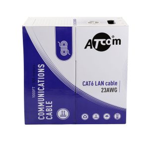 Twisted-Pair   UTP cat 6  (CCA, 0.5 mm, 305 m)