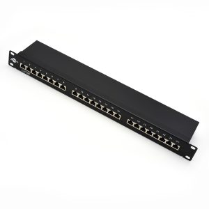 Patchpanel 19" 24хRJ45 FTP 1U cat.5е (Organiser)