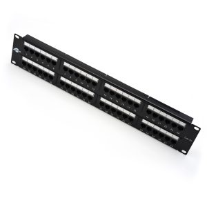 Patchpanel 19" 48хRJ45 UTP 2U cat.5е