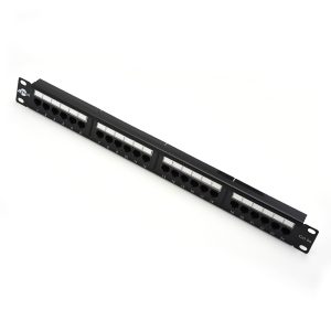 Patchpanel 19" 24хRJ45 UTP 1U cat.5е